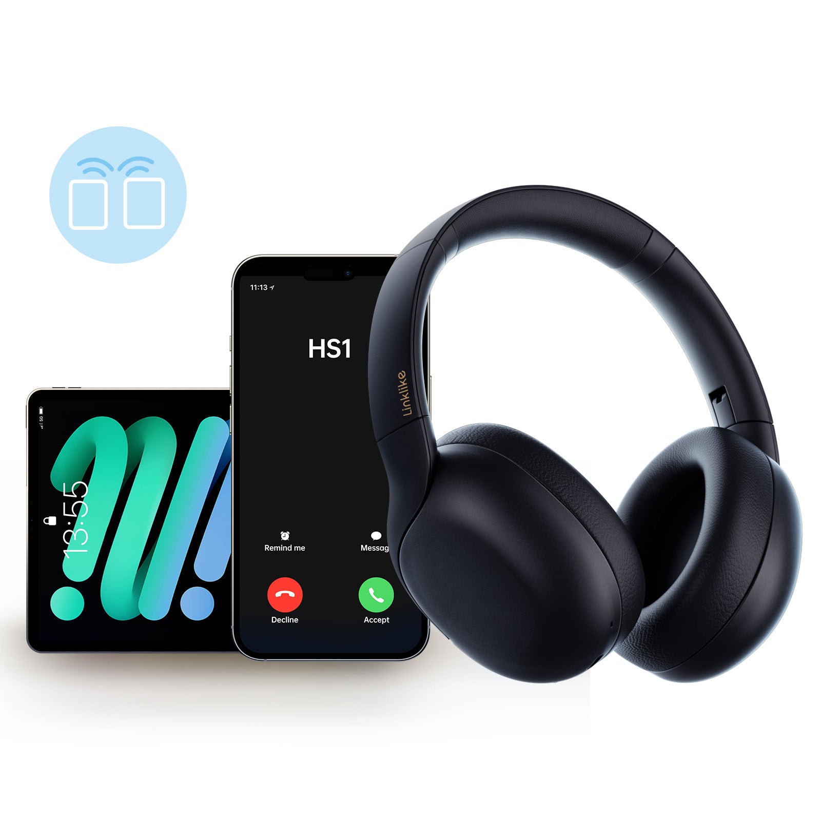 LINKLIKE HS1 Over-Ear Headphones