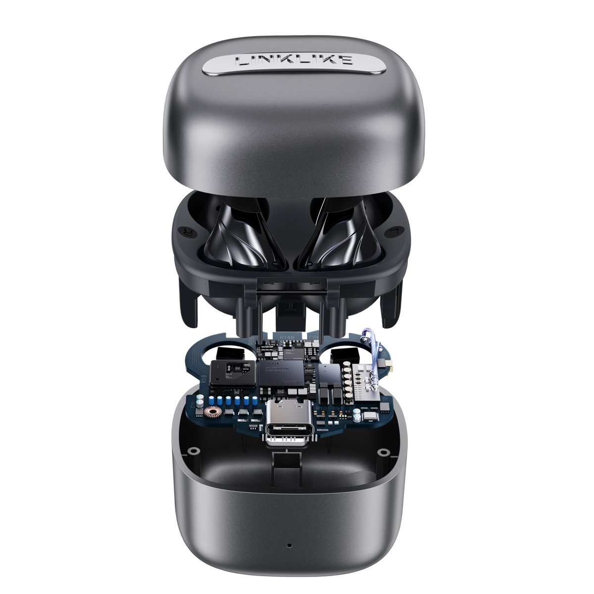 C-Flow exploded technical view