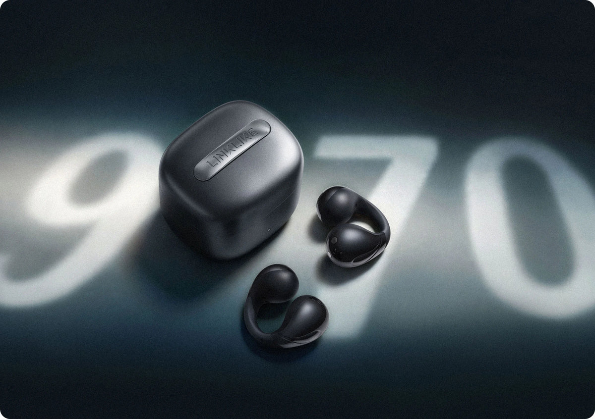 C-Flow open-ear fit during everyday wear