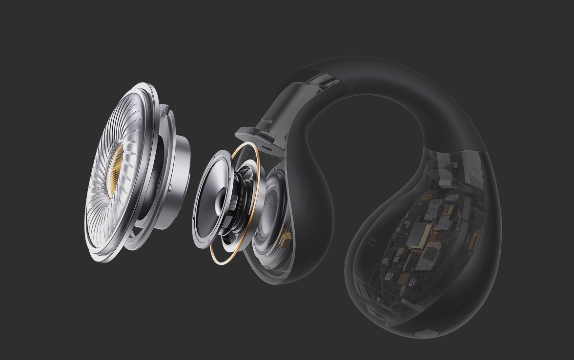 C-Flow dual-magnet driver and diaphragm