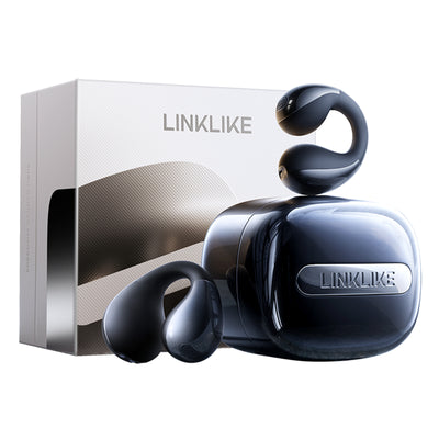Linklike 2026 New Clip-on Earbuds Born for All-Day Music Lovers, Black