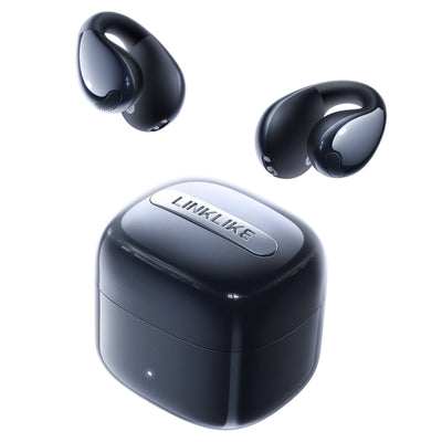 Linklike 2026 New Clip-on Earbuds Born for All-Day Music Lovers, Black